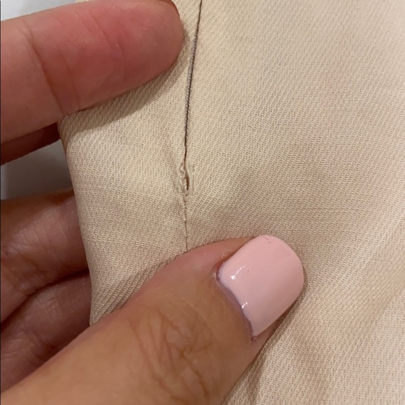 SOLD Anthropologie cream black seashell dress - Picture 6 of 6